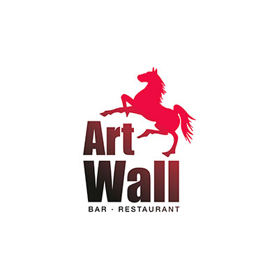 Logo ArtWall Restaurant Videógrafo Filmmaker - Diseñador Gráfico
