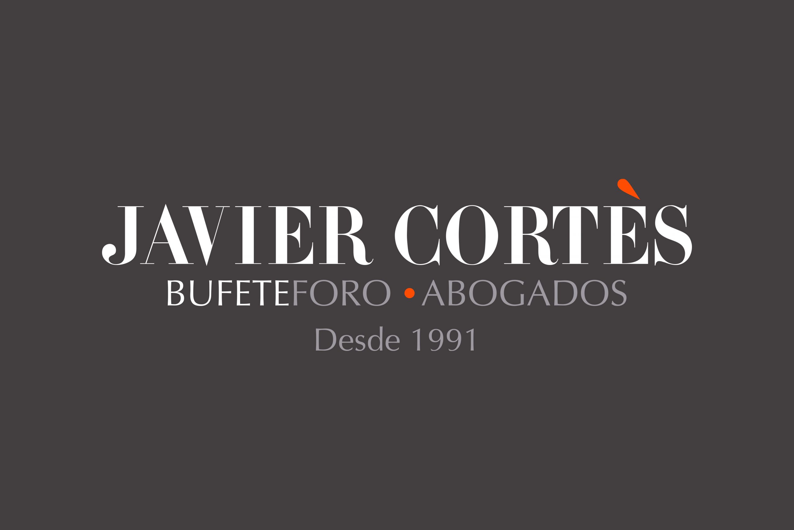 Logo Javier Cortes bufeteforo Abogados